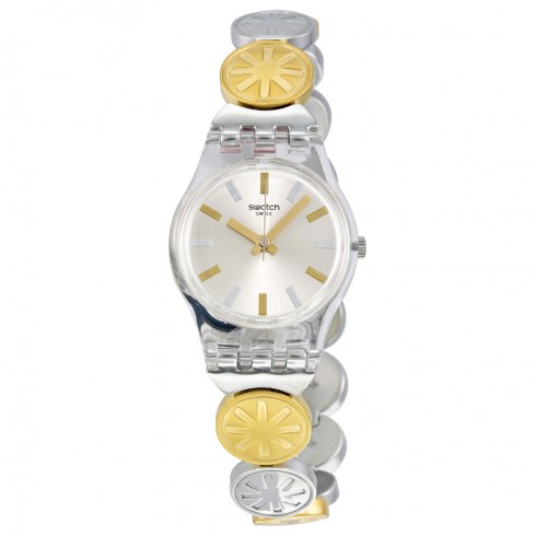 Swatch Originals Silver Stainless Steel Quartz Ladies Watch LK348G watches
