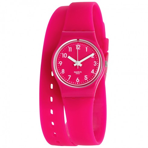 Swatch Pink Berry Plastic Ladies Watch LR123 watches