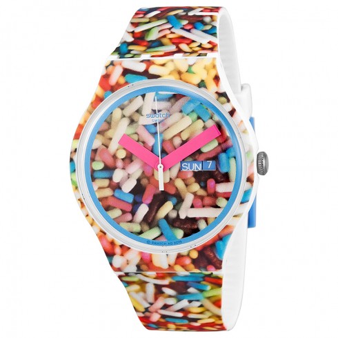 Swatch Sprinkled Unisex Watch SUOW705 watches