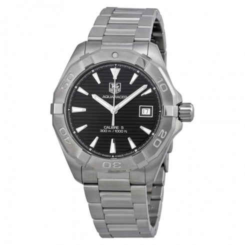 Tag Heuer Aquaracer Automatic Black Dial Steel Men's Watch WAY2110.BA0910 watches