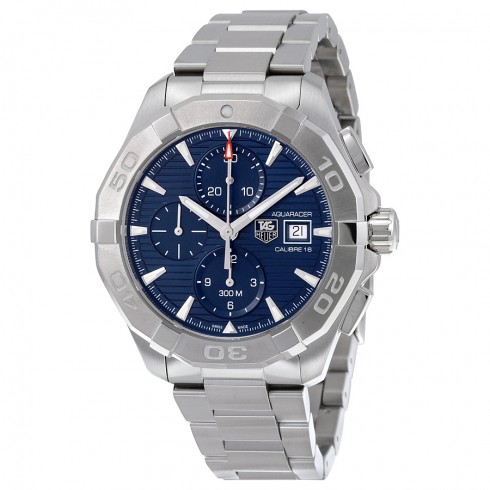 Tag Heuer Aquaracer Automatic Chronograph Blue Dial Stainless Steel Men's Watch CAY2112.BA0927 watches