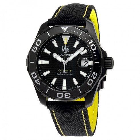Tag Heuer Aquaracer Black Dial Automatic Men's Watch WAY218A.FC6362 watches