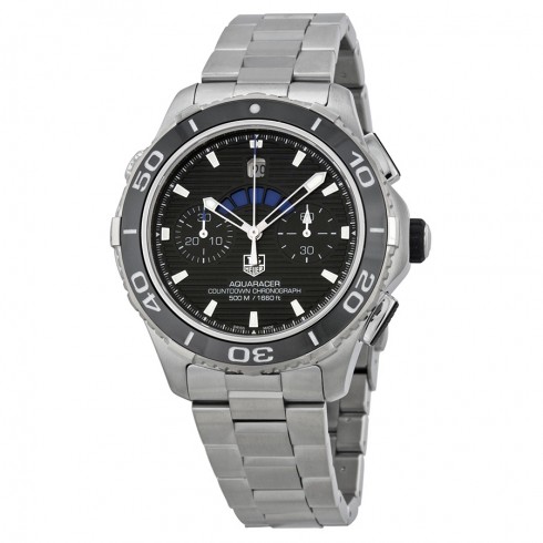 Tag Heuer Aquaracer Black Dial Stainless Steel Automatic Men's Watch CAK211A.BA0833 watches