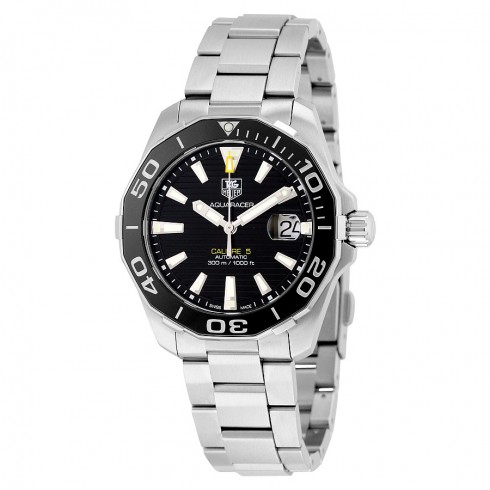 Replica Tag Heuer Aquaracer Black Dial Stainless Steel Men's Watch WAY211A.BA0928 Watch