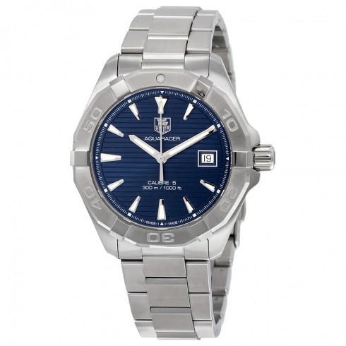 Tag Heuer Aquaracer Blue Dial Stainless Steel Automatic Men's Watch WAY2112.BA0928 watches
