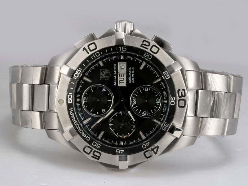 TAG Heuer Aquaracer CAF2010.BA0815 Black Dial Automatic 43mm Watch watches