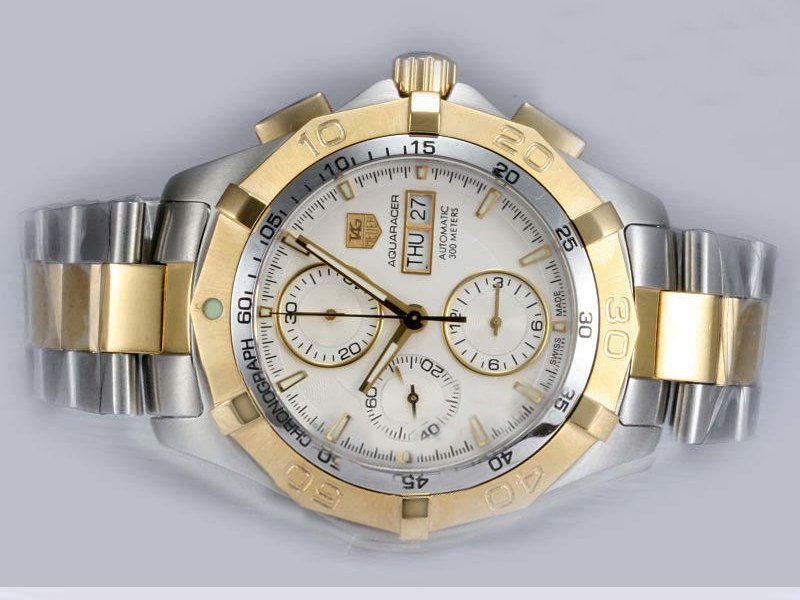 TAG Heuer Aquaracer CAF2010.FT8011 White Dial 43mm Automatic Watch watches