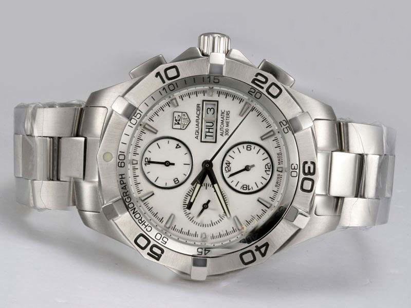 TAG Heuer Aquaracer CAF2011.BA0815 Womens Stainless Steel Bezel Automatic Watch watches