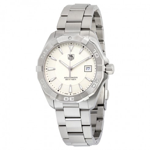 Tag Heuer Aquaracer Silver Dial Stainless Steel Men's Watch WAY1111.BA0928 watches