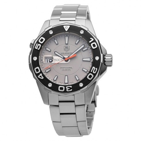 Tag Heuer Aquaracer Silver Dial Stainless Steel Men's Watch WAJ1111.BA0870 watches