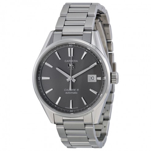 Tag Heuer Carrera Anthracite Dial Stainless Steel Men's Watch WAR211CBA0782 watches