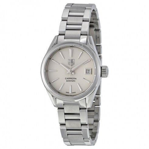 Tag Heuer Carrera White Dial Automatic Ladies Watch WAR2416.BA0776 watches