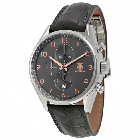 Tag Heuer Carrera Caliber 1887 Automatic Chronograph Anthracite Dial Men's Watch CAR2013.FC6313 watches