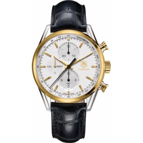 Tag Heuer Carrera Calibre 1887 Chronograph Silver Dial Men's Watch CAR2150.FC6266 watches
