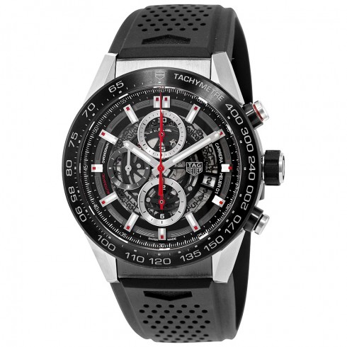 Tag Heuer Carrera Calibre Heuer 01 Skeleton Dial Automatic Men's Watch CAR2A1Z.FT6044 watches