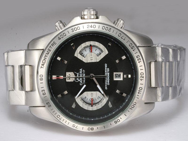 TAG Heuer Carrera CAV511A.BA0902 Black Dial Automatic Round Watch watches