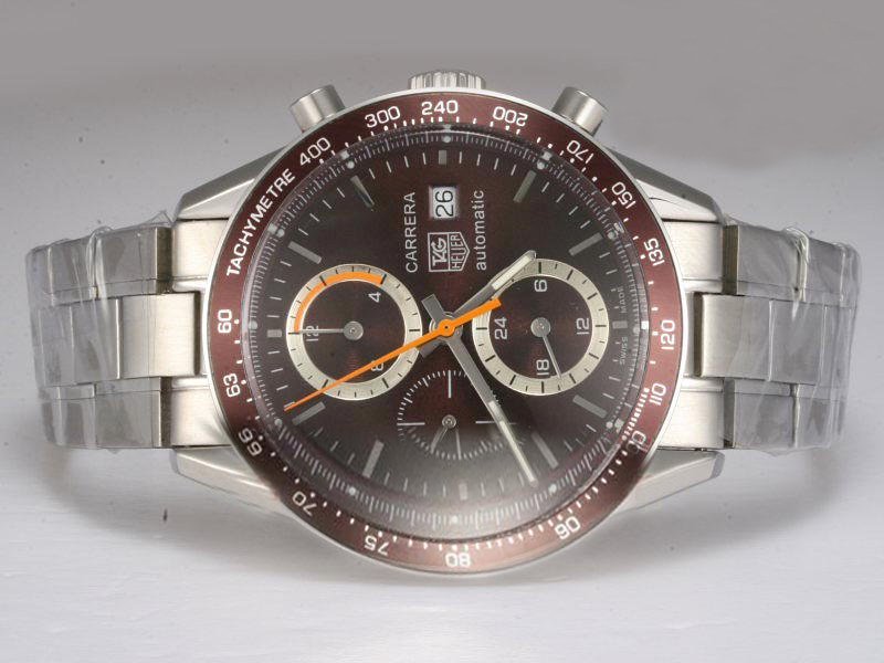 TAG Heuer Carrera CV2013.BA0786 Brown Dial 41mm Automatic Watch watches