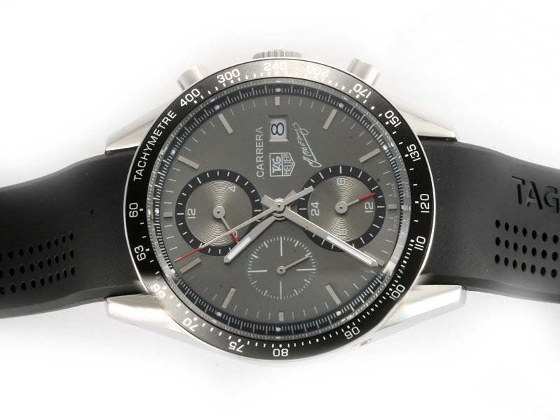 TAG Heuer Carrera CV2014.FT6007 Quartz Chronograph 40mm Grey Dial Watch watches