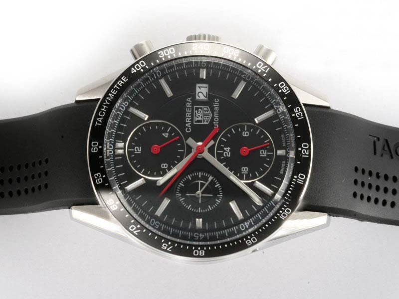 Replica TAG Heuer Carrera CV2014.FT6007 Round Mens Quartz Chronograph Watch Watch