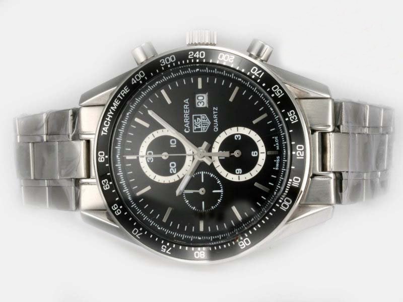 TAG Heuer Carrera CV2014.FT6007 Stainless Steel Bezel Stainless Steel Case Mens Watch watches