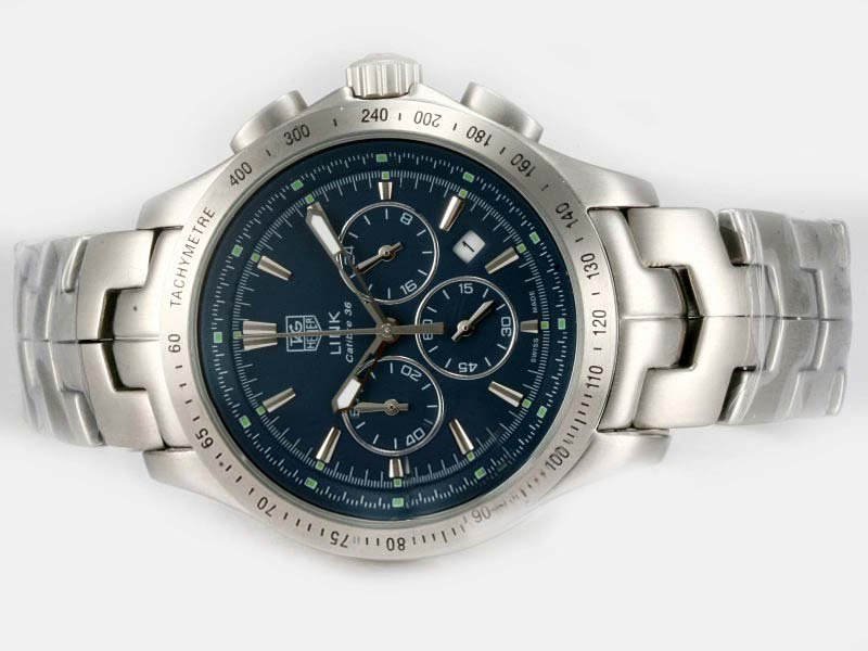 TAG Heuer Carrera CV2110.FC6180 Stainless Steel Bezel Silver Stainless Steel Strap Mens Watch watches