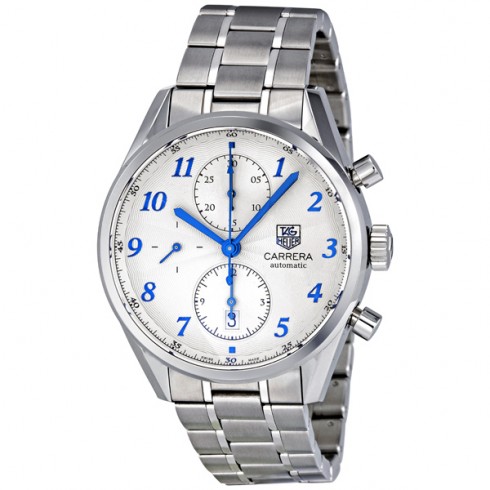 Tag Heuer Carrera Heritage Chronograph Silver Dial Automatic Men's Watch CAS2111.BA0730 watches