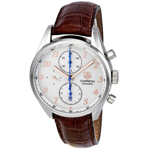 Tag Heuer Carrera Heritage Chronograph Silver Dial Men's Watch CAS2112.FC6291 watches