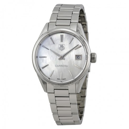 TAG Heuer Carrera Mother of Pearl Dial Stainless Steel Ladies Watch WAR1311BA0773 watches