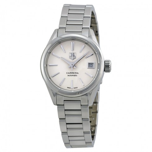 Tag Heuer Carrera Mother of Pearl Dial Stainless Steel Ladies Watch WAR2416BA0770 watches