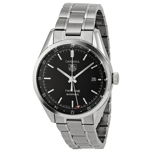 Tag Heuer Carrera Twin-Time Automatic Men's Watch WV2115.BA0787 watches