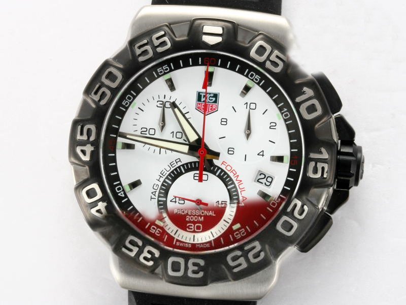 TAG Heuer Formula 1 CAC1112.BA0850 40mm Black Rubber Strap Mens Watch watches