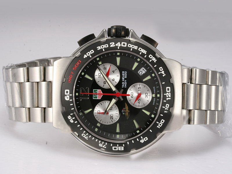 TAG Heuer Formula 1 CAC111B.BA0850 Stainless Steel Case 40mm Black Dial Watch watches
