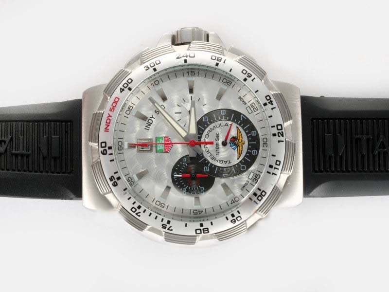 TAG Heuer Formula 1 CAH101B.BA0854 White Dial 41mm Stainless Steel Case Watch watches