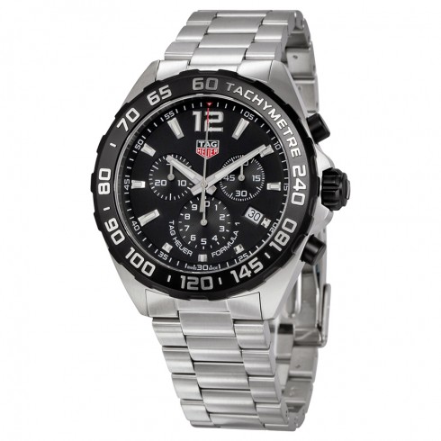 Tag Heuer Formula 1 Chronograph Black Dial Men's Watch CAZ1010.BA0842 watches