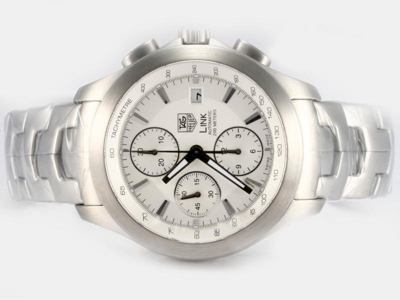 TAG Heuer Formula 1 CJF2111.BA0576 Automatic Stainless Steel Bezel White Dial Watch watches