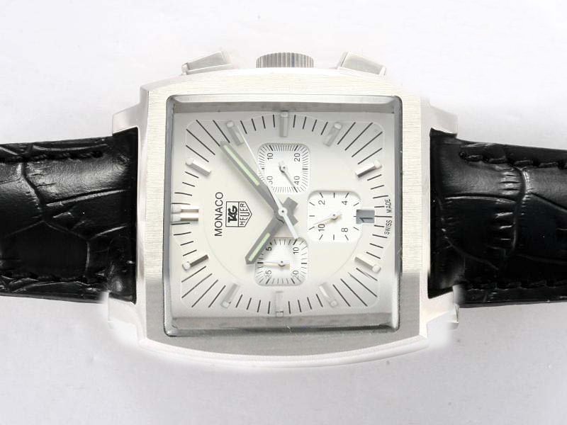 TAG Heuer Formula 1 CW2111.FC6177 Black Ostrich Leather Strap Womens Rectangle Watch watches