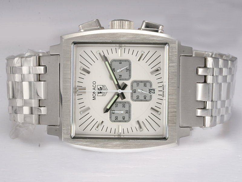 TAG Heuer Formula 1 CW2111.FC6177 White Dial Stainless Steel Case 42mm Watch watches