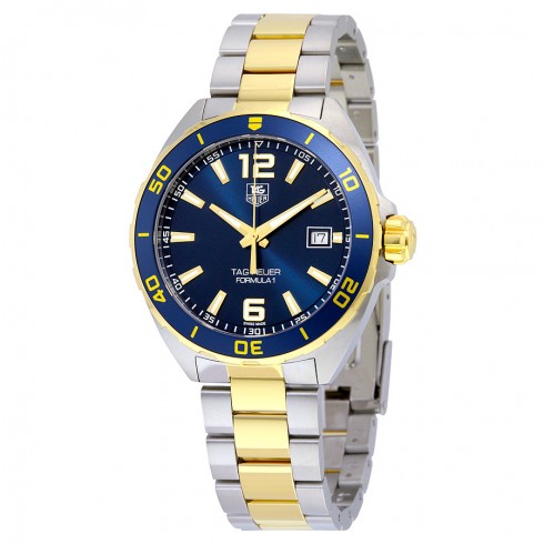 Tag Heuer Formula 1 Navy Blue Dial Two- Tone Stainless Steel Men's Watch WAZ1120.BB0879 watches
