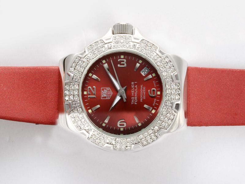 TAG Heuer Formula 1 WAC1110.BT0705 Womens Quartz Diamond Bezel Watch watches