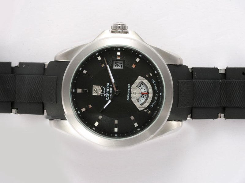 TAG Heuer Formula 1 WAV511A.FC6224 Round Black Rubber Strap Mens Watch watches
