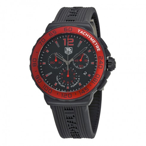 Tag Heuer Formula One Chronograph Black Dial Men's Watch CAU1117.FT6024 watches