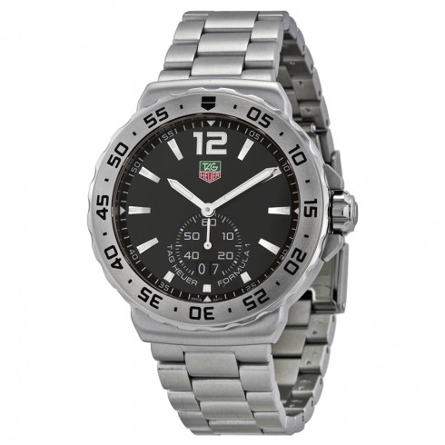 Tag Heuer Formula One Grande Date Black Dial Stainless Steel Men's Watch WAU1112.BA0858 watches