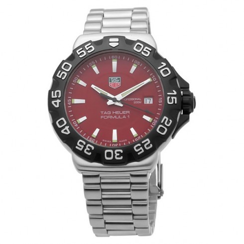 Tag Heuer Formula One Steel Red Men's Watch WAH1112.BA0850 watches