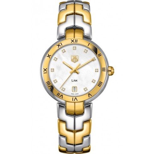 Tag Heuer Link White Mother of Pearl Dial Ladies Watch WAT1353.BB0962 watches