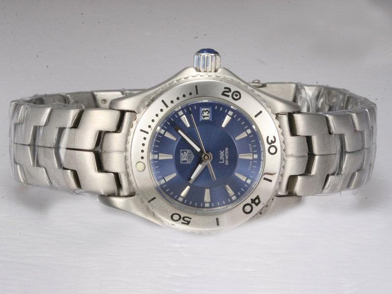 TAG Heuer Link WJ1112.BA0570 Purple Dial Silver Stainless Steel Strap Watch watches