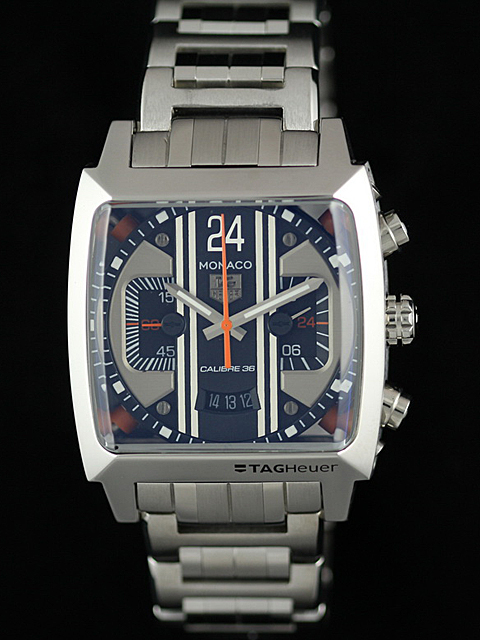 TAG Heuer Monaco CAL2110.FC6257 Square Quartz Chronograph Mens Watch watches