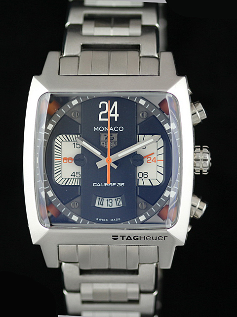 TAG Heuer Monaco CAL5112.FC6298 Stainless Steel Case Mens Square Watch watches