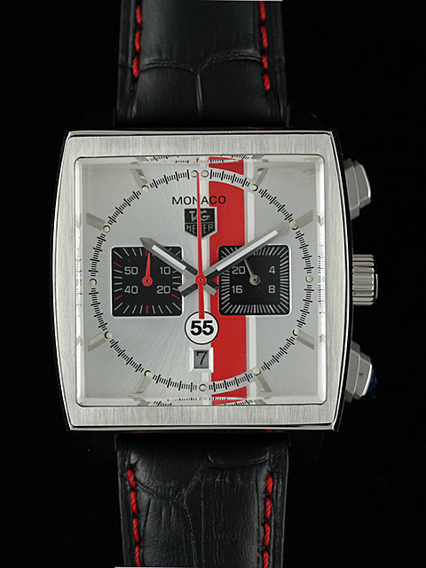 TAG Heuer Monaco Cw211A.fC6228 Square Mens Stainless Steel Case Watch watches