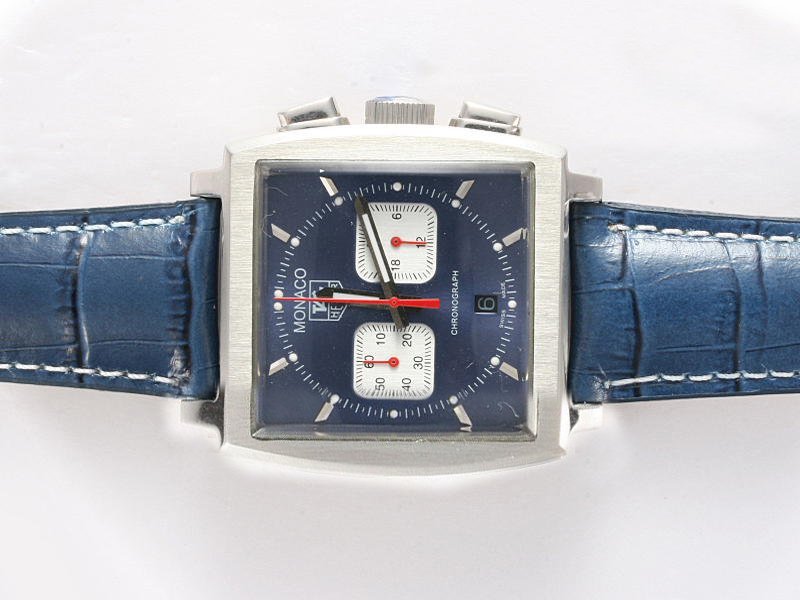 TAG Heuer Monaco Cw211A.fC6228 Stainless Steel Bezel Mens Automatic Watch watches
