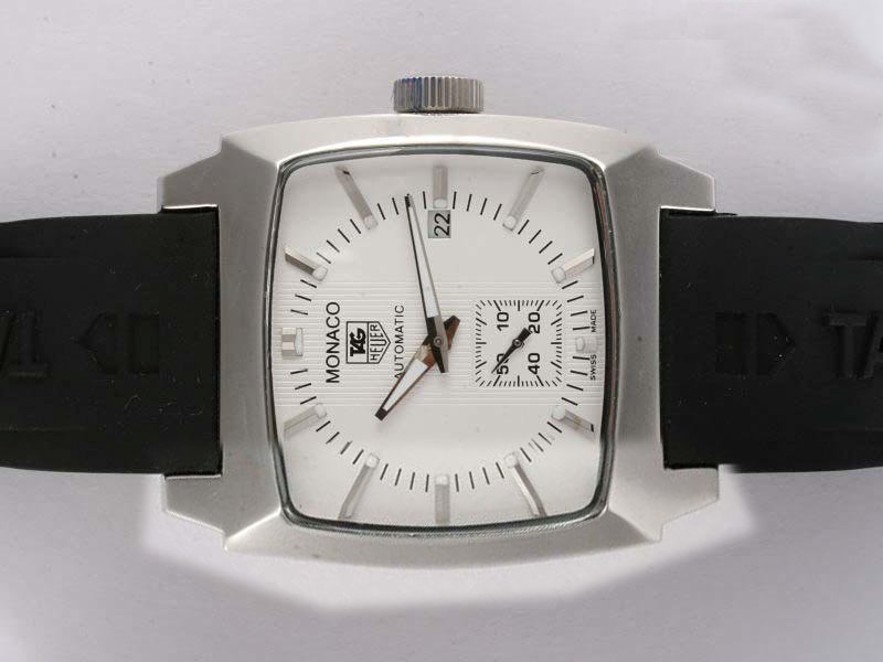 TAG Heuer Monaco Monaco Sixty Nine Rectangle Stainless Steel Case Mens Watch watches